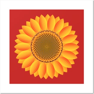 sunflower Posters and Art